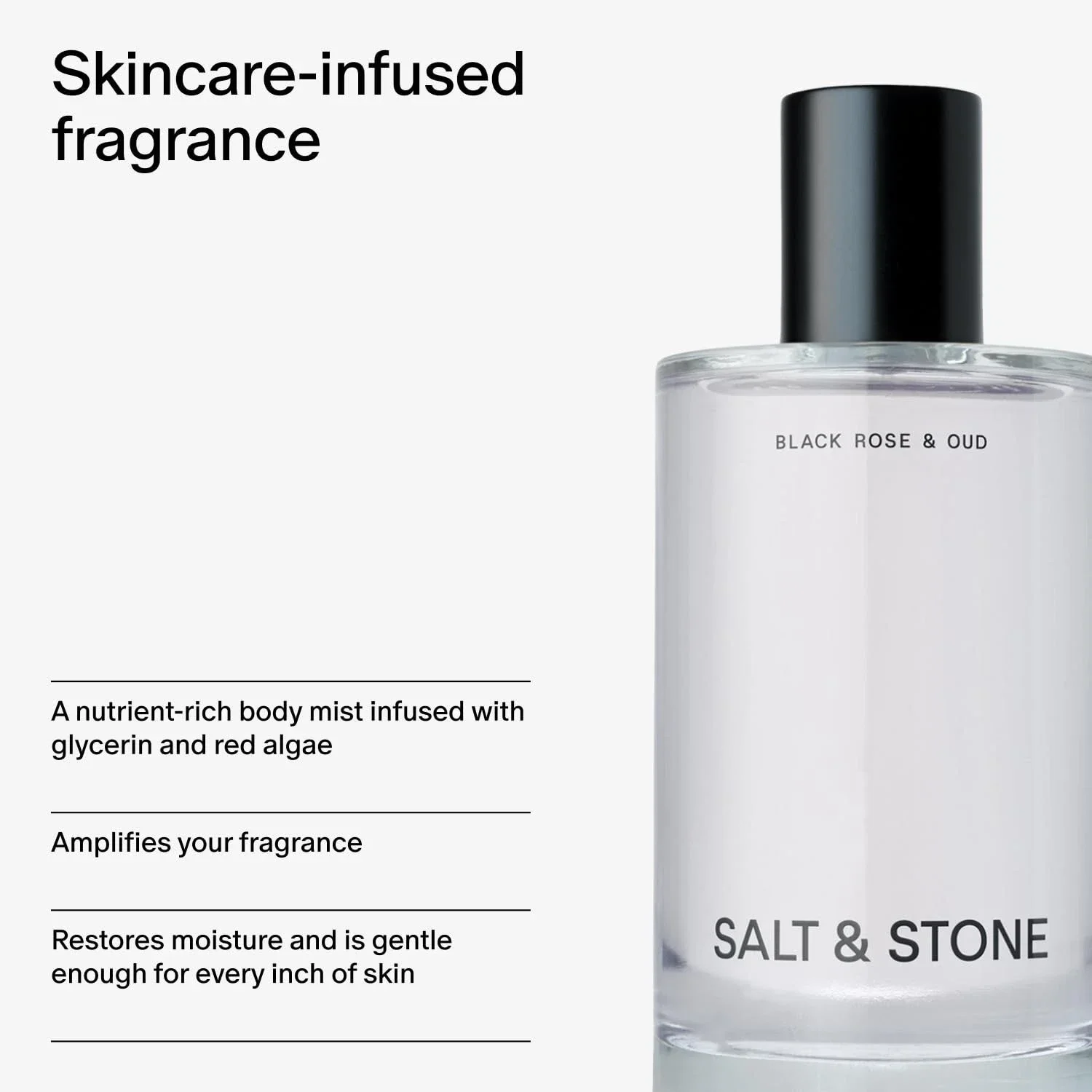 SALT & STONE Black Rose & Oud  - Men'S Fashion Perfume reseña y precio