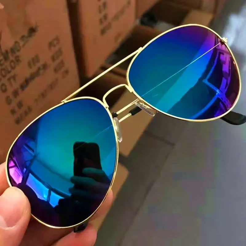 1 Par de Gafas de Sol Metálica - Men'S Fashion Round Glasses reseña y precio