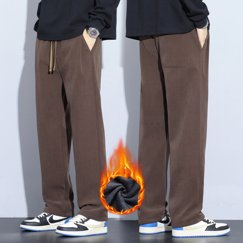 Pantalones informales sueltos  - Men'S Fashion Khaki Pants reseña y precio