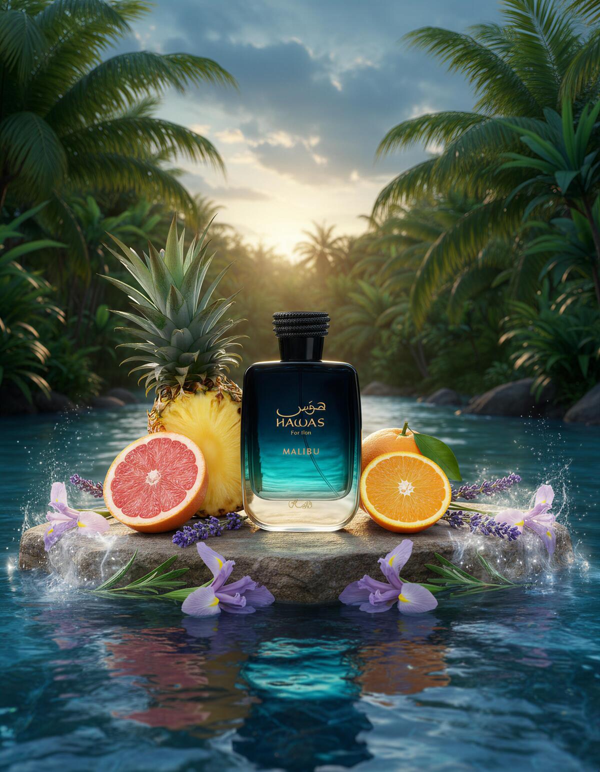 Rasasi Hawas Malibu For Him ED - Men Fashion Elegant reseña y precio
