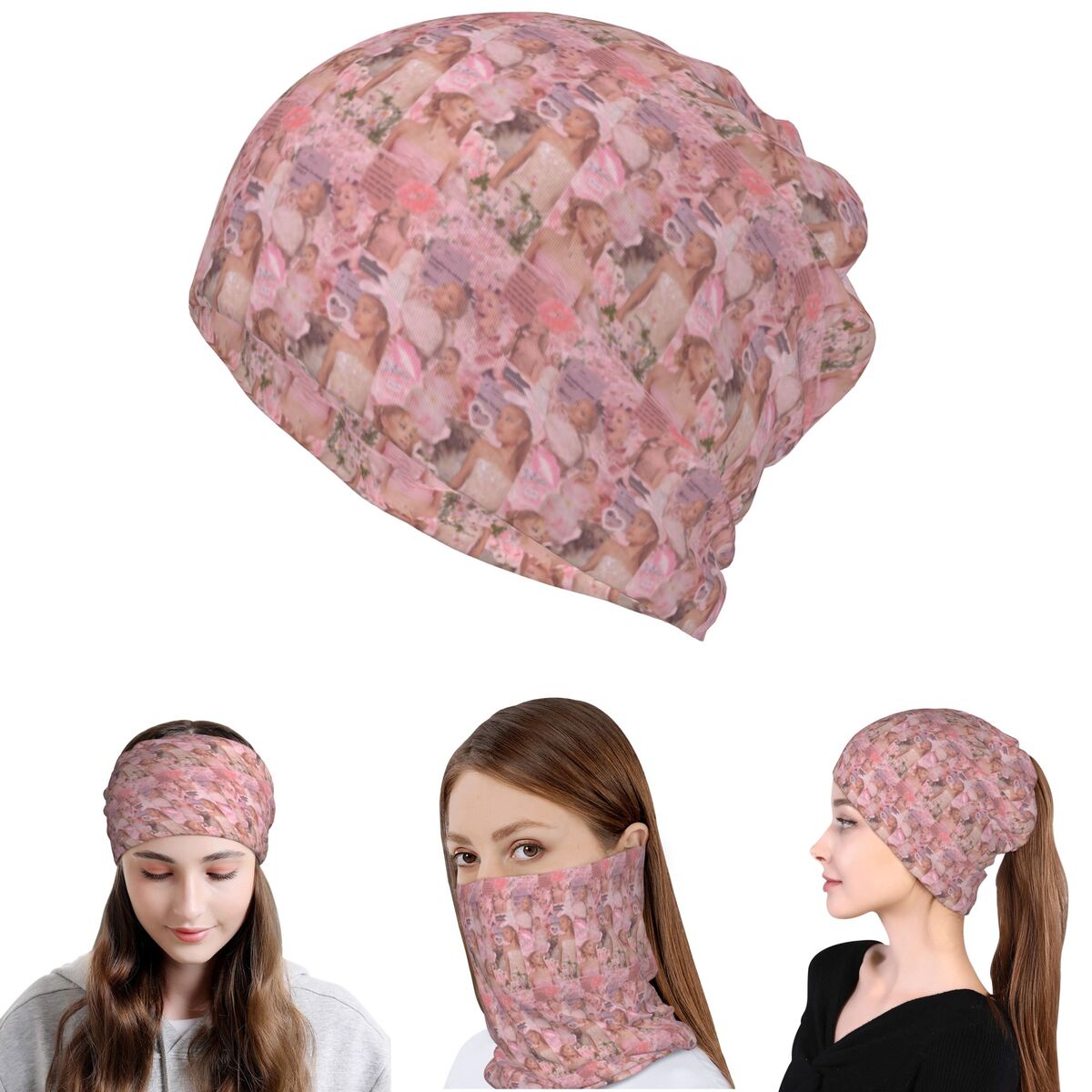Pañuelo para el cuello Ariana  - Beanie Winter Hat reseña y precio