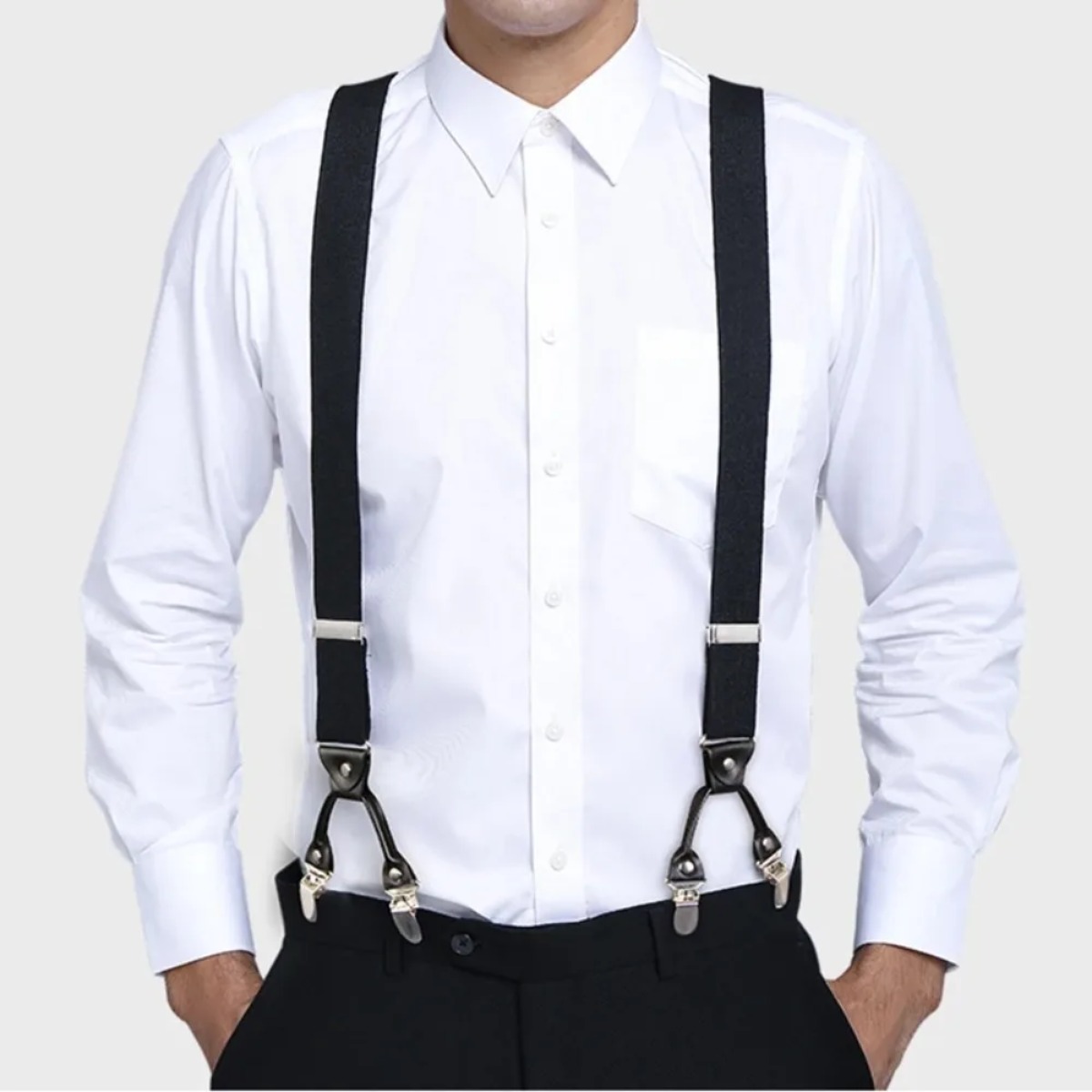 Tirantes de Moda para Hombre,  - Suspenders Clip Men reseña y precio