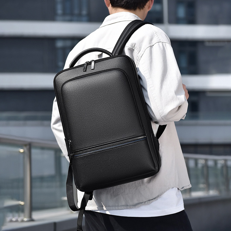 Mochila De Cuero PU con carga  - Mens Fashion Blog reseña y precio