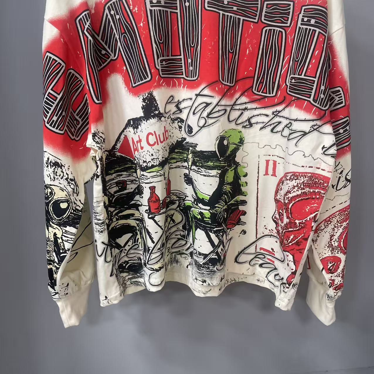 Camiseta de manga larga MIXED- - Streetwear Hoodie reseña y precio