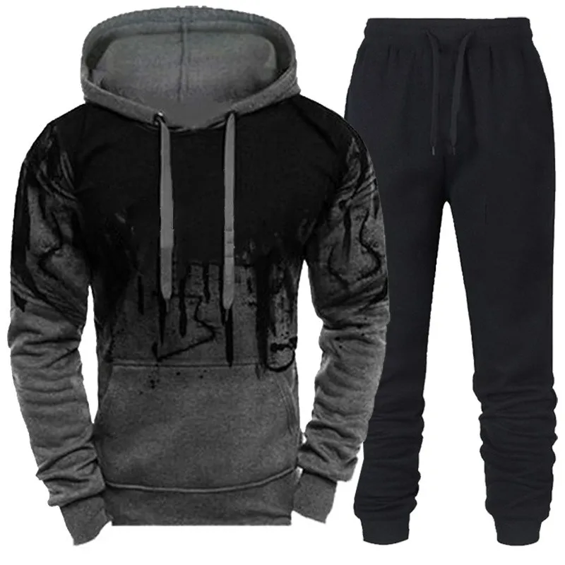 Conjunto Deportivo de Moda par - Streetwear Hoodie reseña y precio