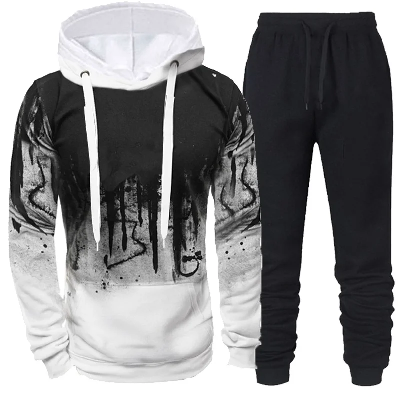 Conjunto Deportivo de Moda par - Streetwear Hoodie reseña y precio