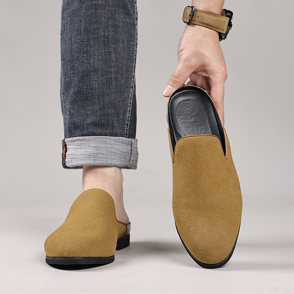 Mules de Gamuza para Hombre, M - Suede Loafers Men reseña y precio