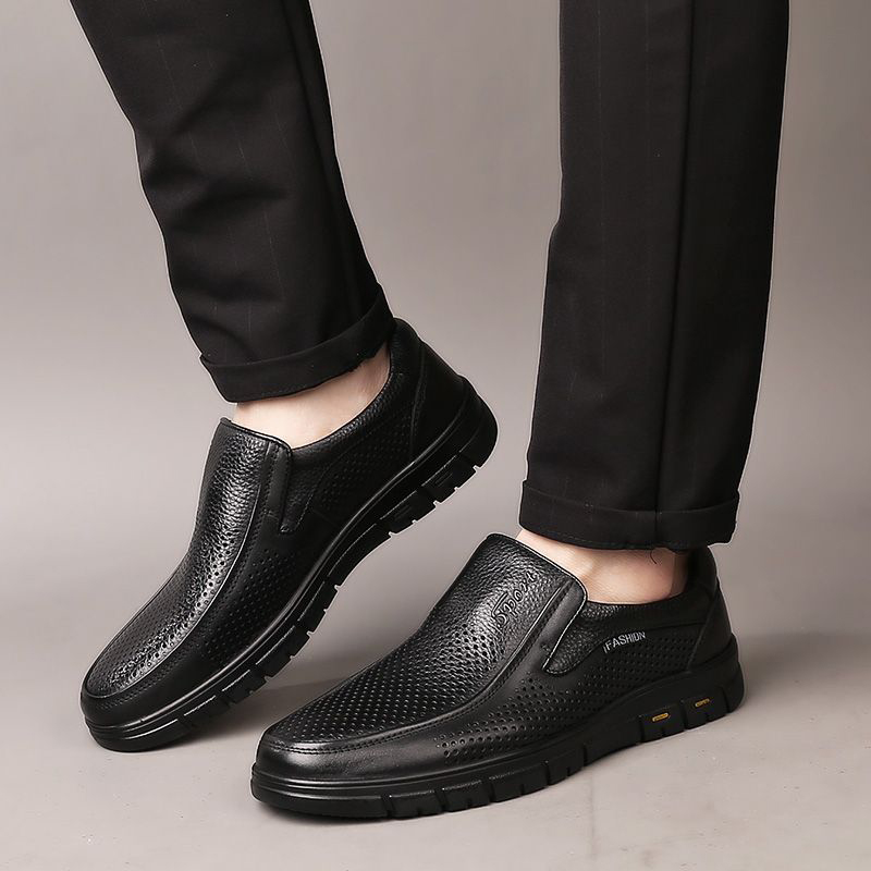 Zapatos sin cordones para homb - Suede Loafers Men reseña y precio