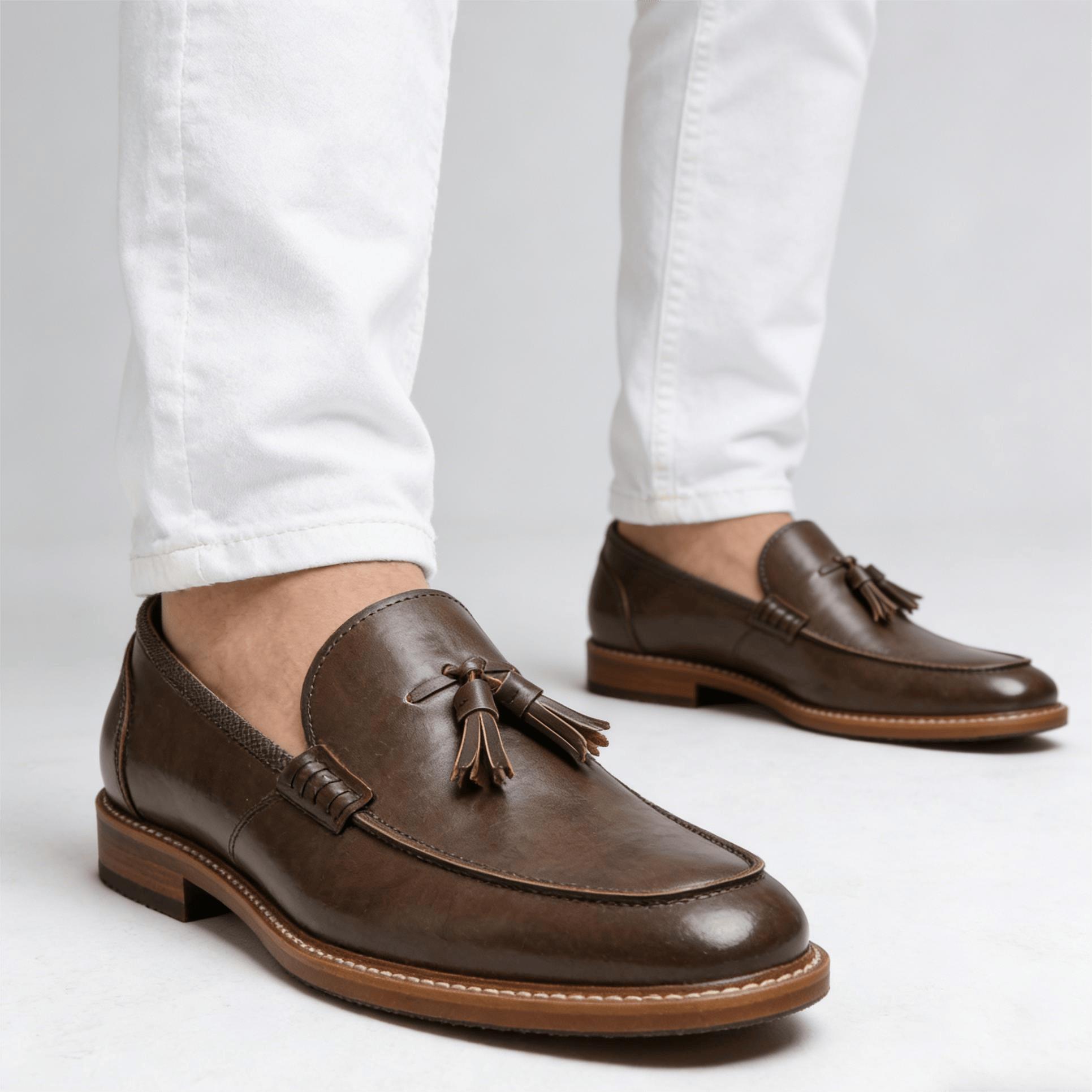 Zapatos de verano para hombre, - Suede Loafers Men reseña y precio
