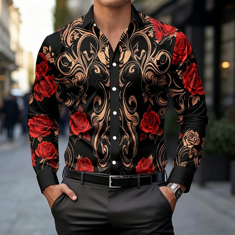 Camisa de hombre 2026, nueva m - Men'S Tops Fashion reseña y precio