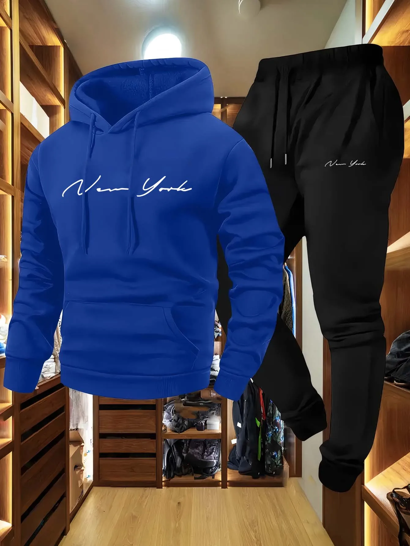 Conjunto de Sudadera con Capuc - Streetwear Hoodie reseña y precio