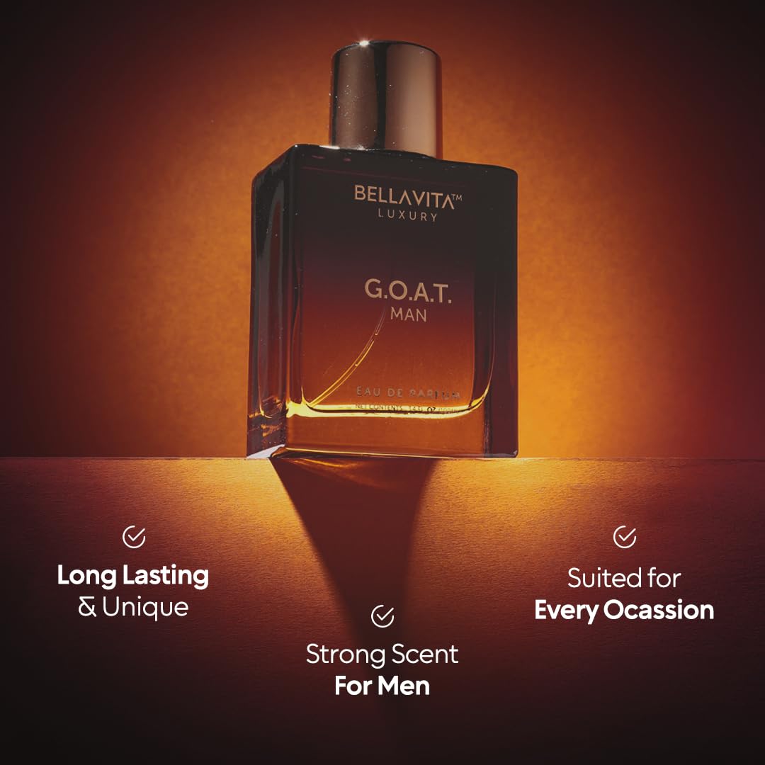 Bellavita Luxury G.O.A.T. Eau  - Men'S Fashion Perfume reseña y precio