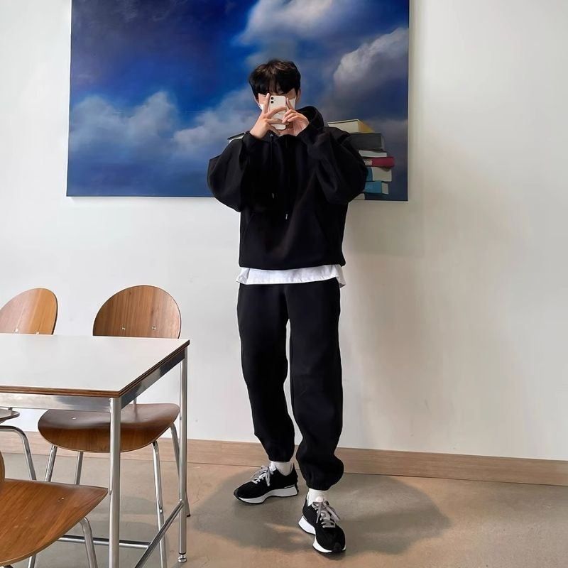 Conjunto Deportivo de Felpa pa - Streetwear Hoodie reseña y precio