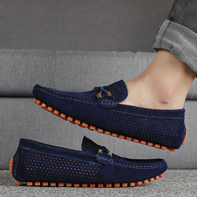 Zapatos Casuales de Verano 202 - Suede Loafers Men reseña y precio