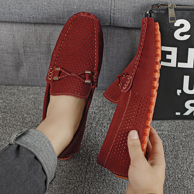 Zapatos Casuales de Verano 202 - Suede Loafers Men reseña y precio