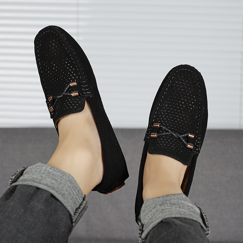Zapatos Casuales de Verano 202 - Suede Loafers Men reseña y precio