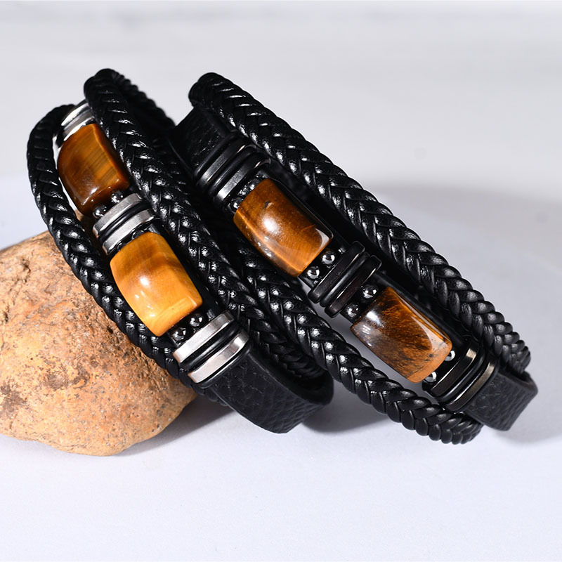 Una pulsera de piedra ojo de t - Men'S Fashion Lk reseña y precio