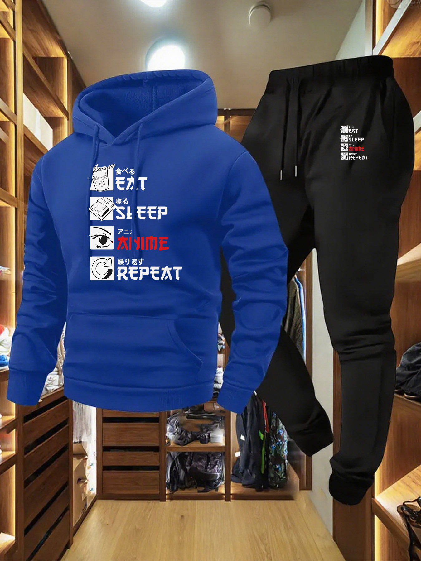 Conjunto Deportivo de 2 Piezas - Streetwear Hoodie reseña y precio