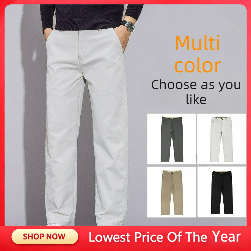 Pantalones de Hombre, Casuales - Men'S Fashion Khaki Pants reseña y precio