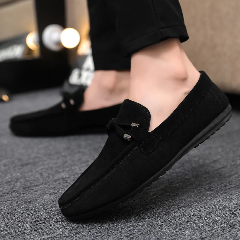 Zapatos informales para hombre - Suede Loafers Men reseña y precio