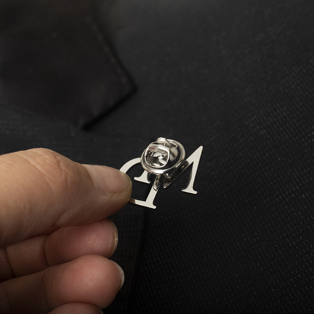 Broche con iniciales personali - Men'S Fashion For Wedding reseña y precio
