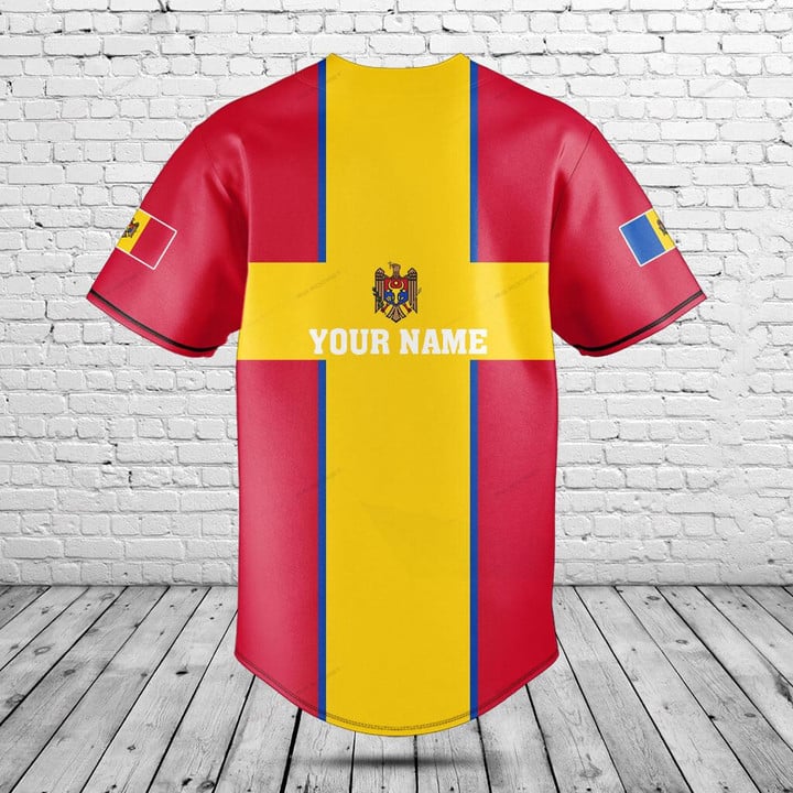 Camiseta con Botones y Gráfico - Mens Fashion Baseball Jersey reseña y precio