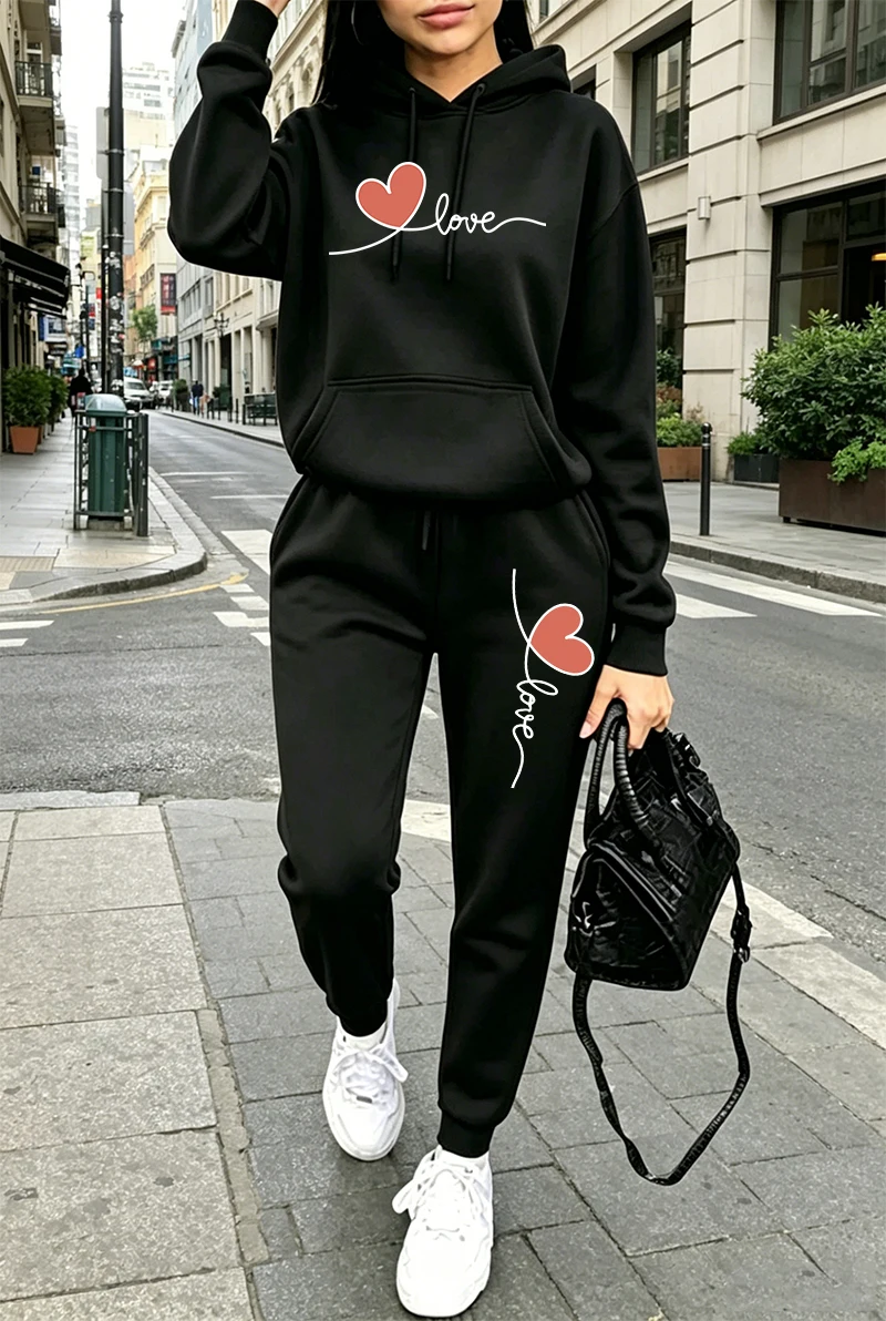 Conjunto Deportivo para Mujer, - Streetwear Hoodie reseña y precio