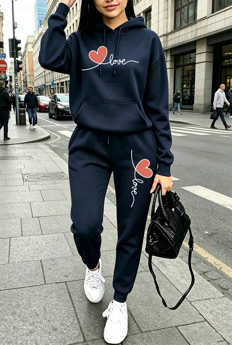 Conjunto Deportivo para Mujer, - Streetwear Hoodie reseña y precio