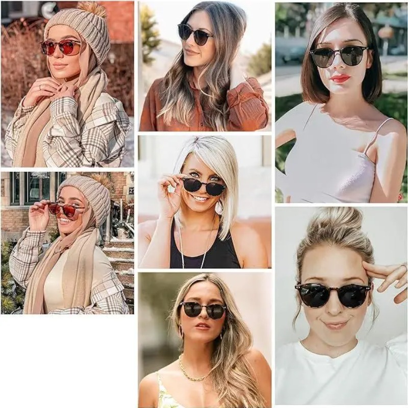 Gafas de Sol Redondas Vintage  - Men'S Fashion Round Glasses reseña y precio