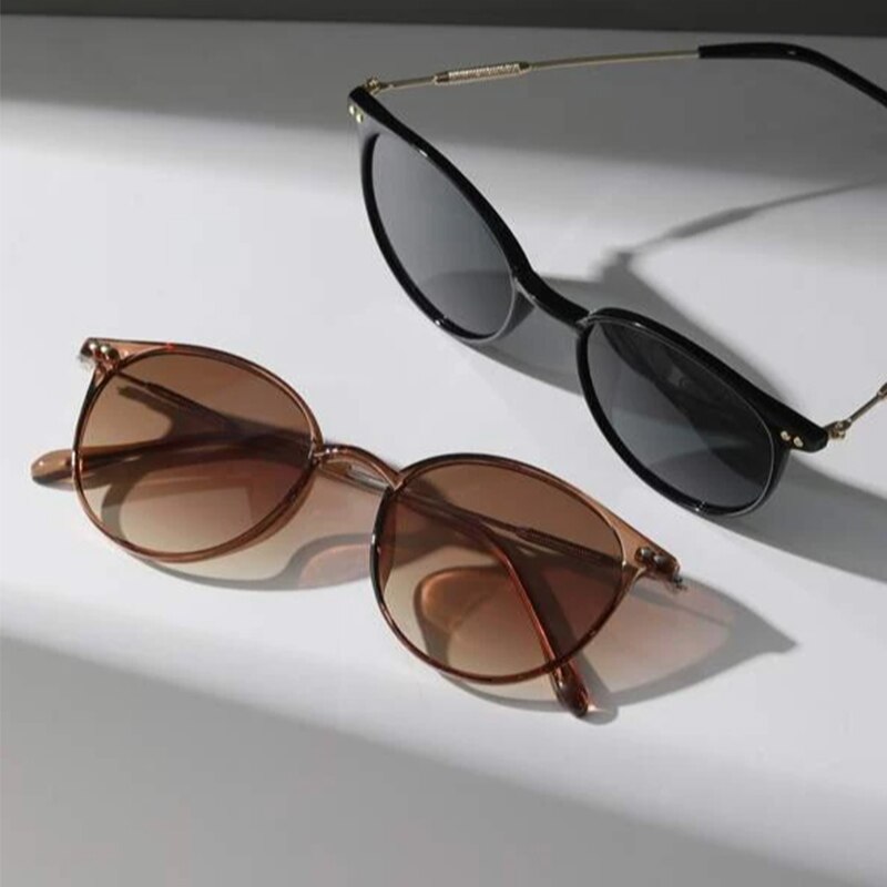 2 pares de gafas de sol redond - Men'S Fashion Round Glasses reseña y precio