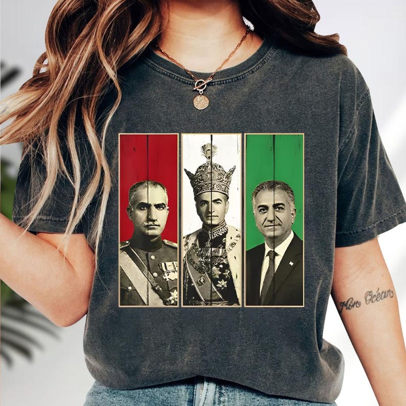 Camiseta con retrato de Mohamm - Men'S Fashion History reseña y precio