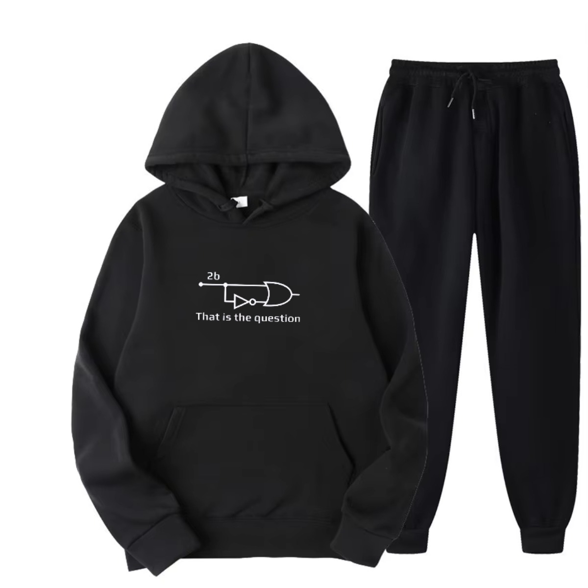 Conjunto de Sudadera con Capuc - Streetwear Hoodie reseña y precio