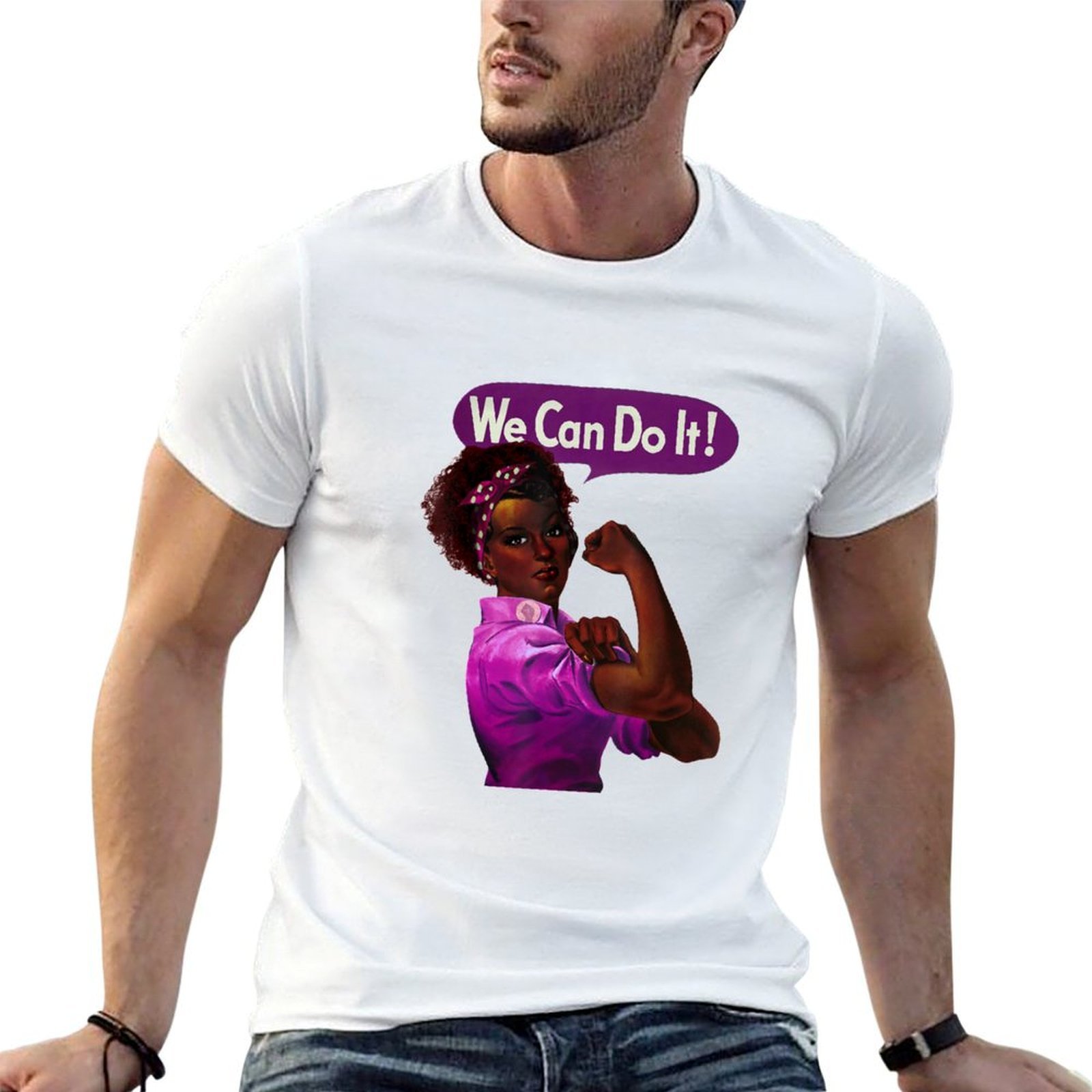 Camiseta Rosie the Riveter Bla - Men'S Fashion History reseña y precio