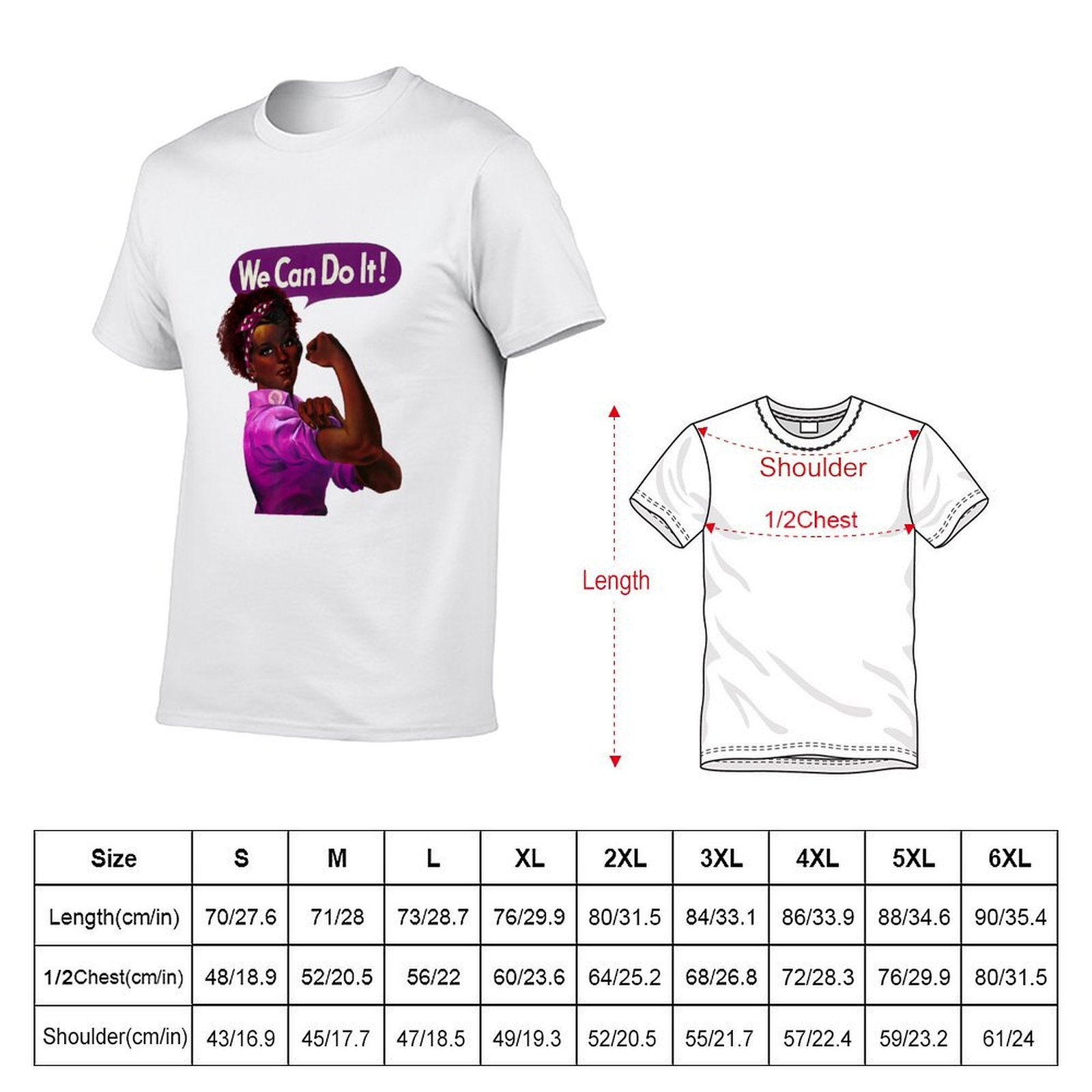 Camiseta Rosie the Riveter Bla - Men'S Fashion History reseña y precio