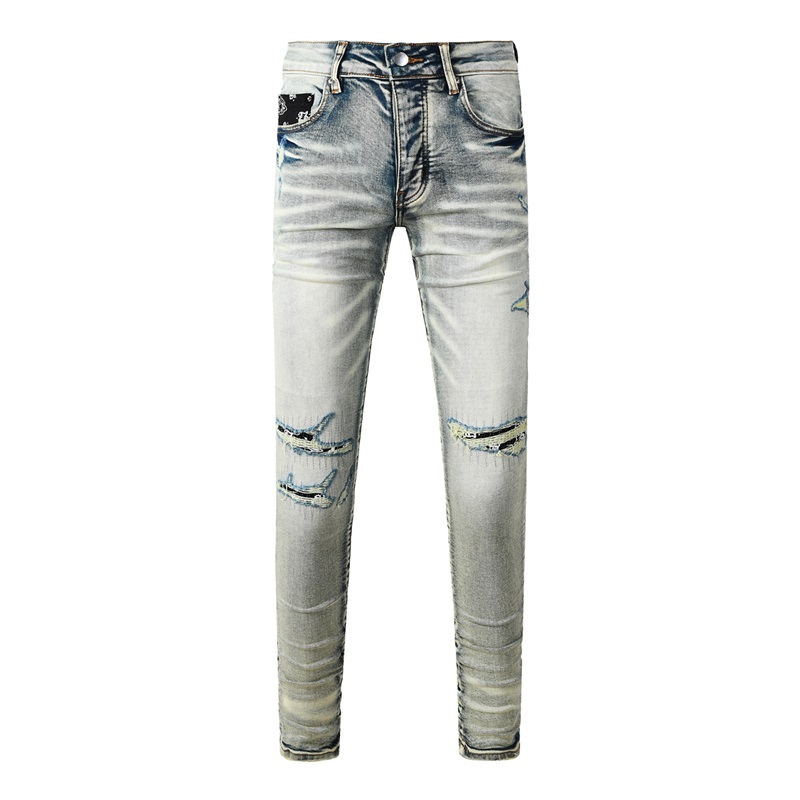 Pantalones de mezclilla de luj - Skinny Jeans Ripped reseña y precio