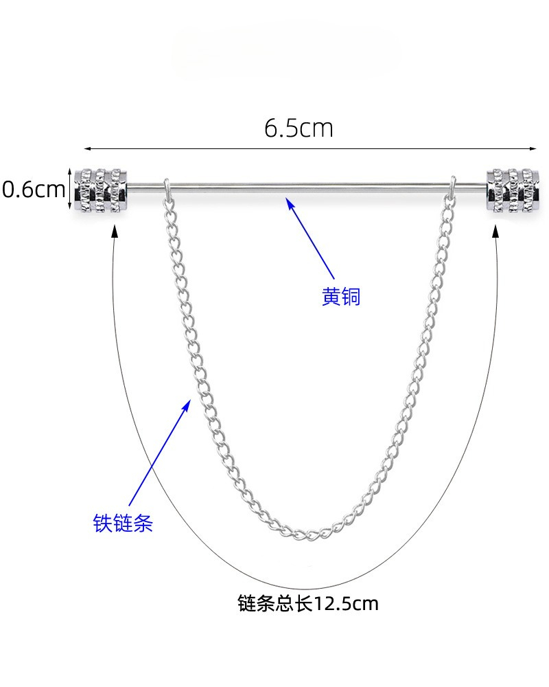 Nuevo broche para hombre, clip - Men Fashion Elegant reseña y precio
