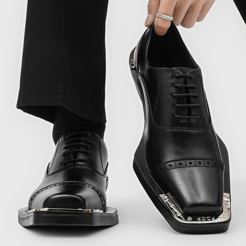 Zapatos brogue tallados de est - Oxford Shoes Brogue reseña y precio