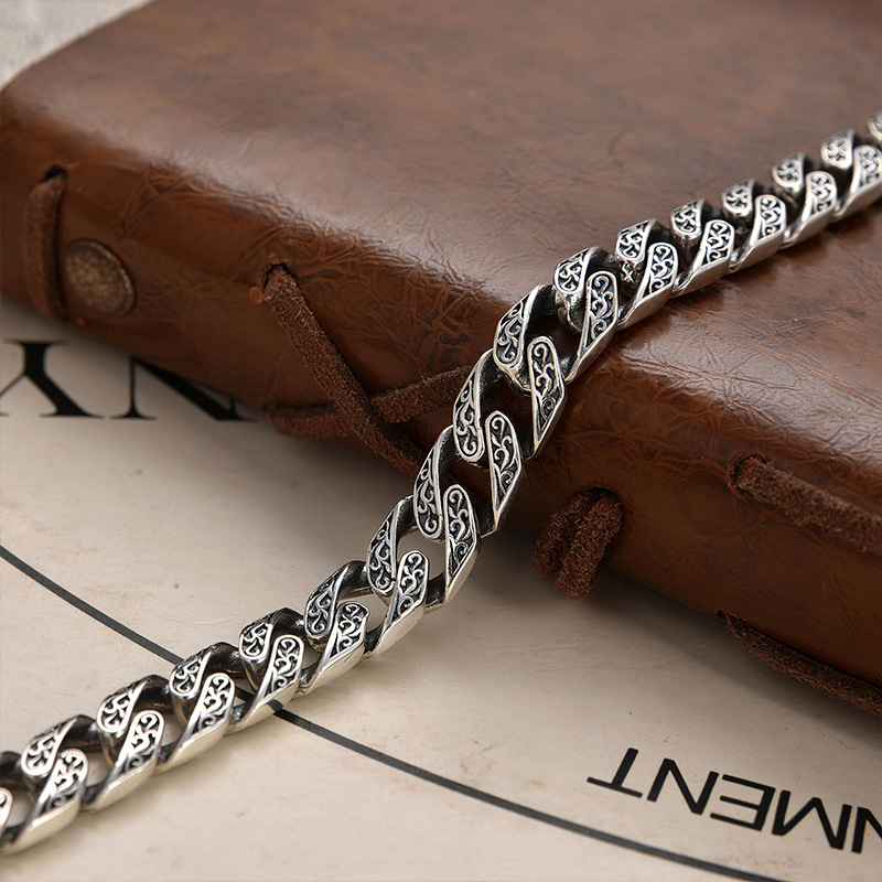 Nueva pulsera de cadena cubana - Men'S Fashion Lk reseña y precio