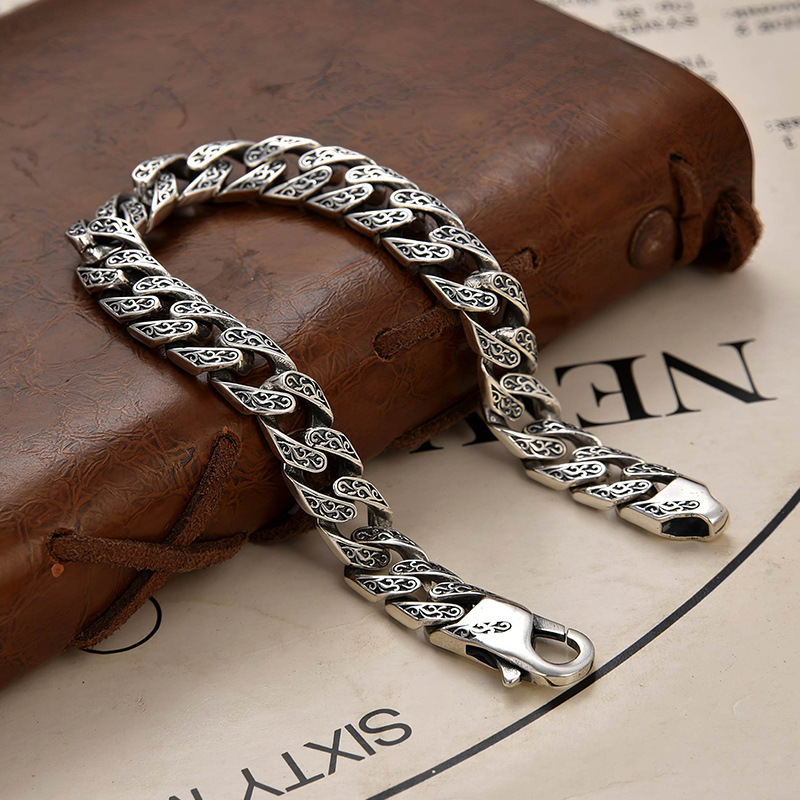 Nueva pulsera de cadena cubana - Men'S Fashion Lk reseña y precio