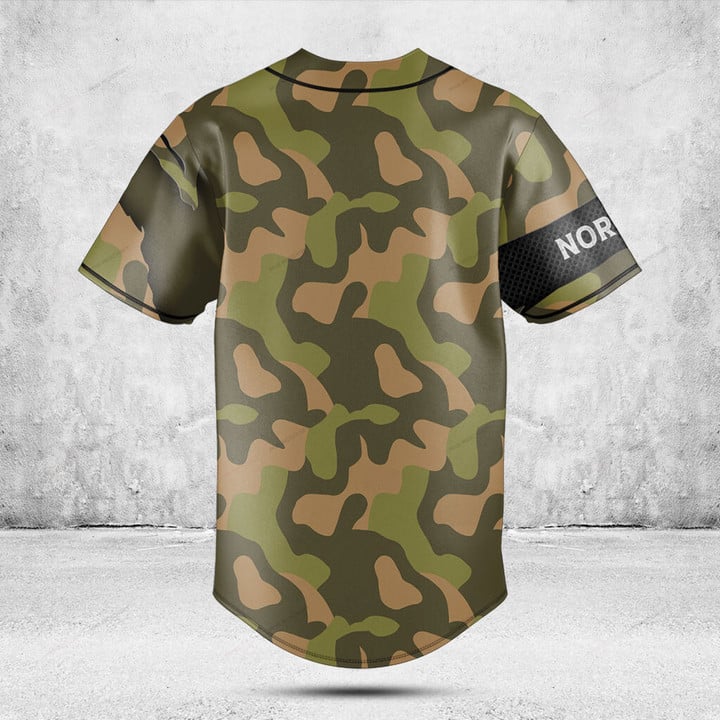 Camiseta con Botones y Gráfico - Mens Fashion Baseball Jersey reseña y precio