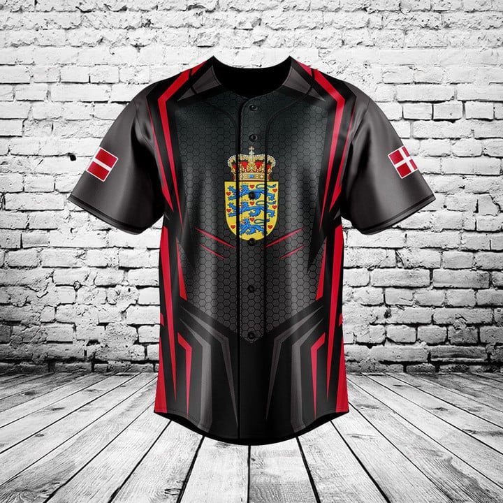 Camiseta con Botones y Gráfico - Mens Fashion Baseball Jersey reseña y precio