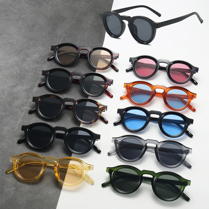 Gafas de sol redondas de alta  - Men'S Fashion Round Glasses reseña y precio